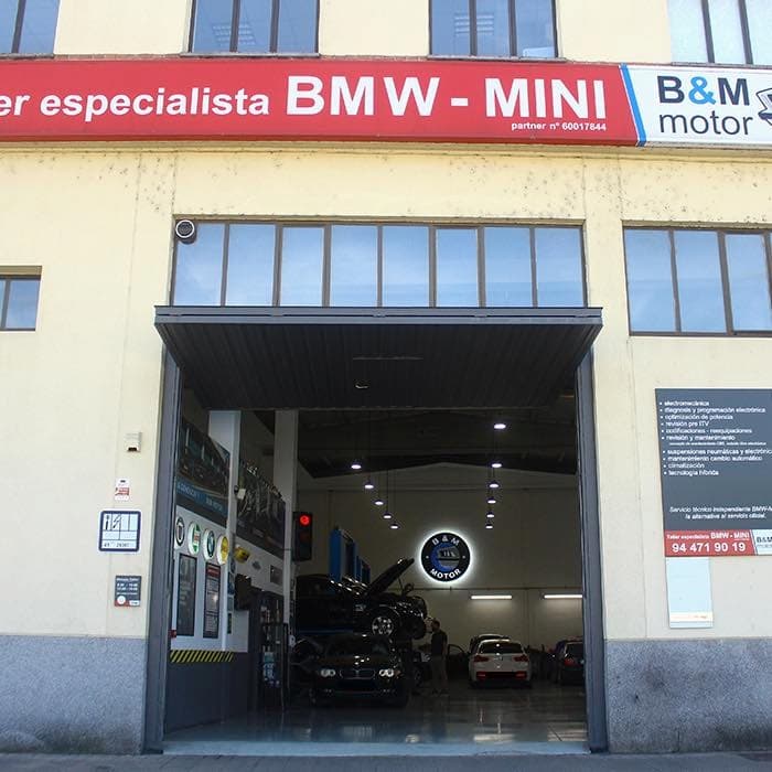 taller de coches especialista bmw y mini etxebarri